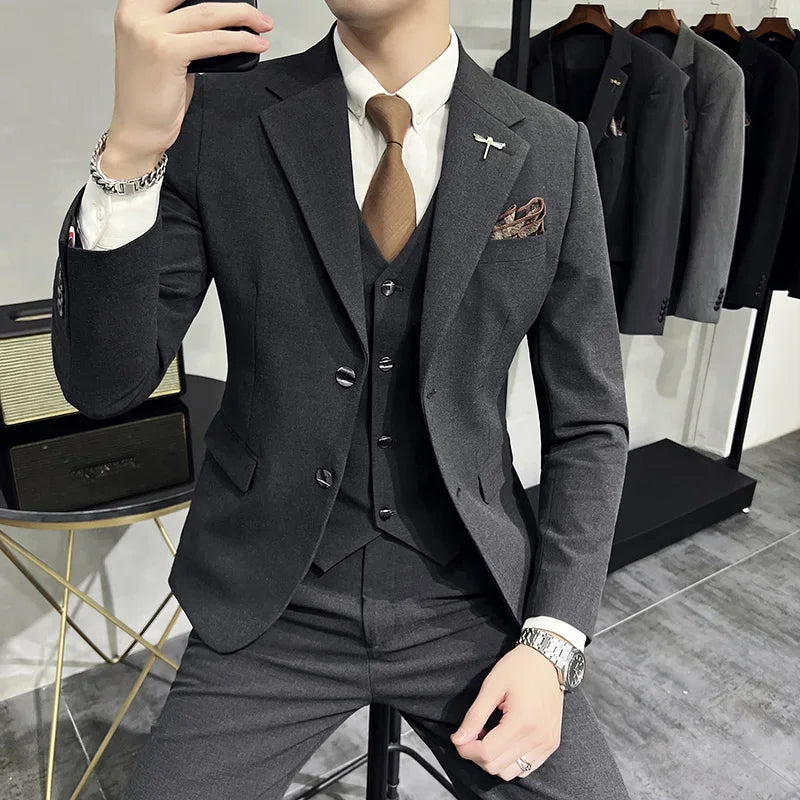 GIANLUCA® High-end 3 Piece Suit - Magnattos
