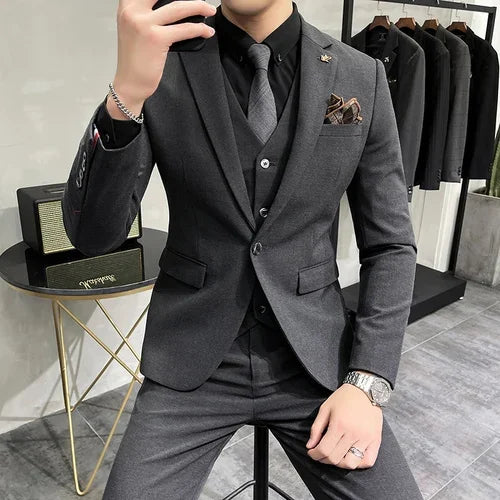 GIANLUCA® High-end 3 Piece Suit - Magnattos