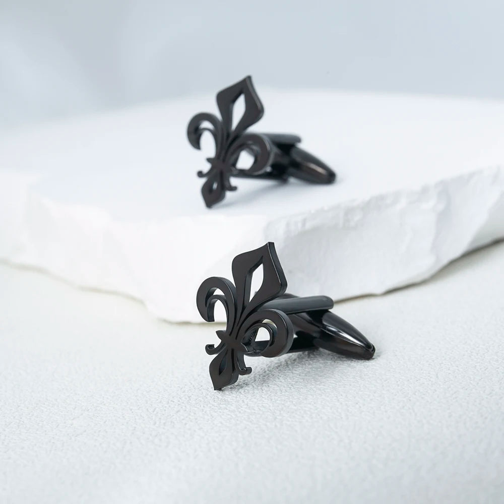 LEONIDAS® Holy Lily Flower Cufflinks - Magnattos