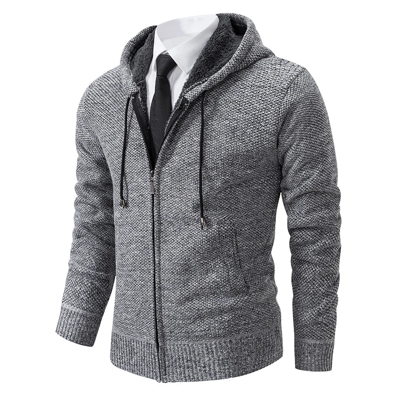 SERGEI® Sweater Grab Fleece Warm Zipper Cardigan - Magnattos