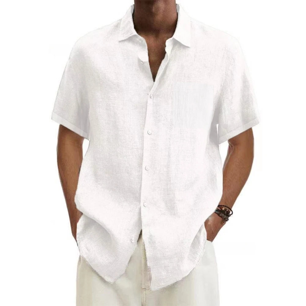 GAETA® Men's Short Sleeve Summer Shirt - Magnattos