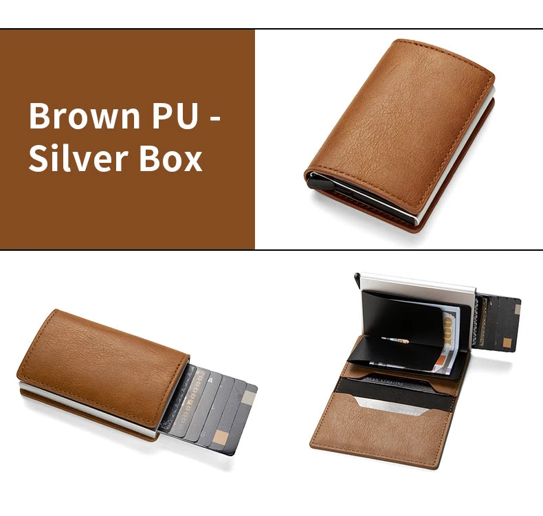 NERO® Minimalist RFID Blocking Card Holder Wallet for Men - Magnattos