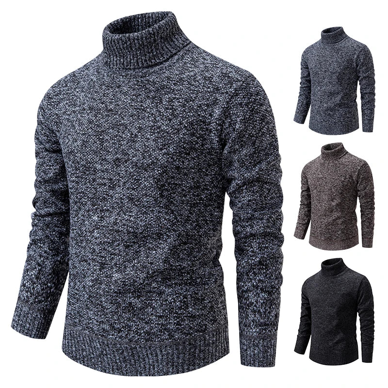 SVEN® Slim Wool Thin Velvet Turtleneck Knit Bottoming Sweater - Magnattos