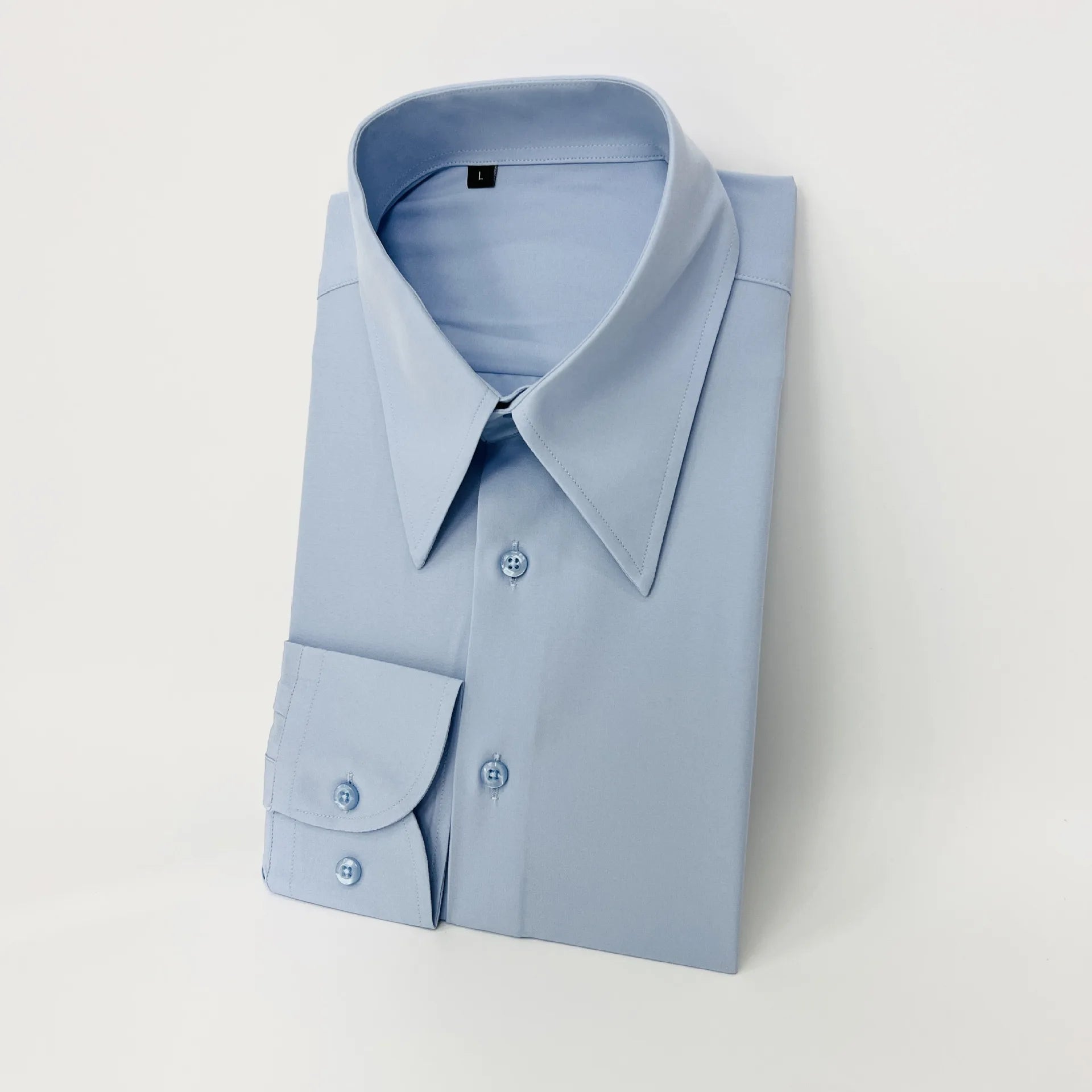 TESSARI® Ice Silk Button Business Polo Shirt