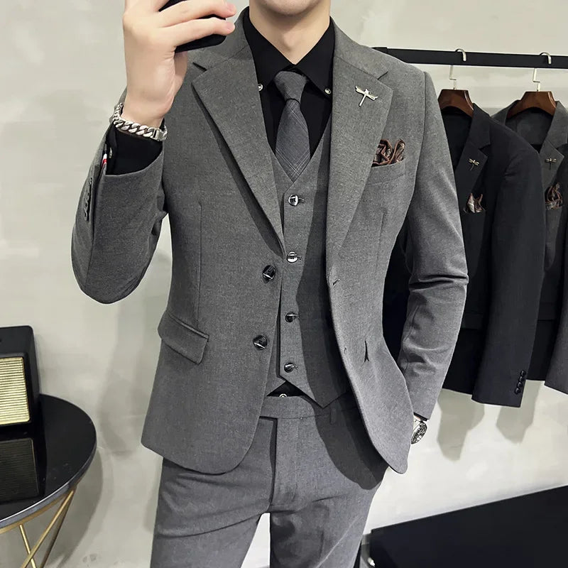 GIANLUCA® High-end 3 Piece Suit - Magnattos