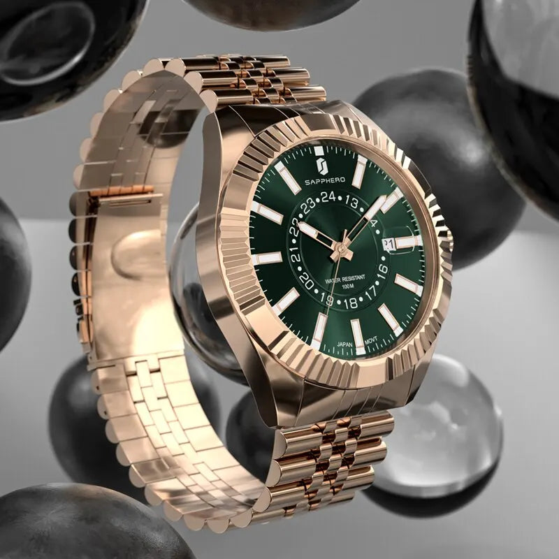 JACQUES LORET® Minimalist Quartz Dress Watch - Magnattos