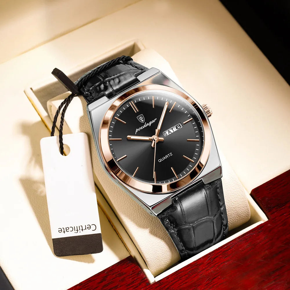 WATTFORD® Elegant Day Date Watch - Magnattos