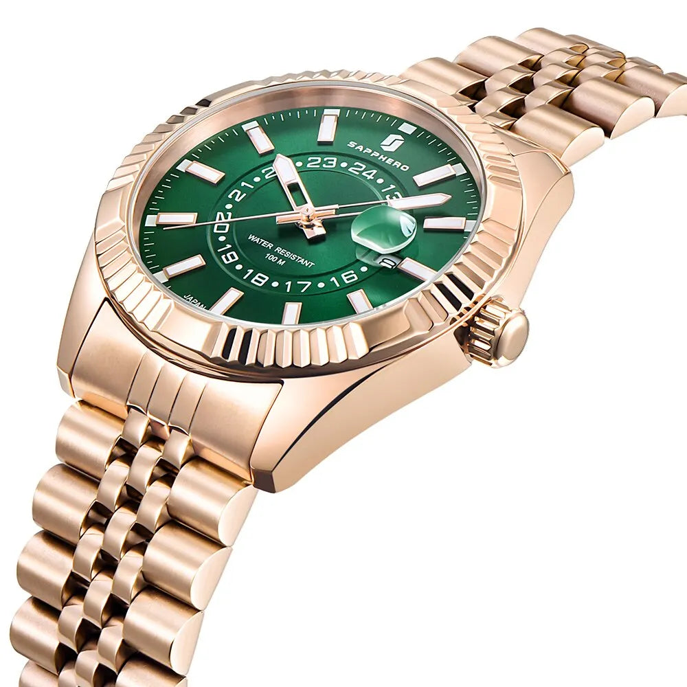 JACQUES LORET® Minimalist Quartz Dress Watch - Magnattos