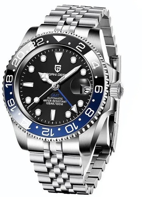 PAGANI® Men's Silver Waterproof Watch - Magnattos