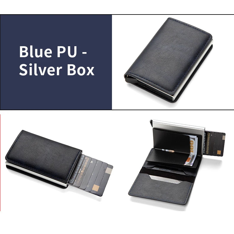 NERO® Minimalist RFID Blocking Card Holder Wallet for Men - Magnattos