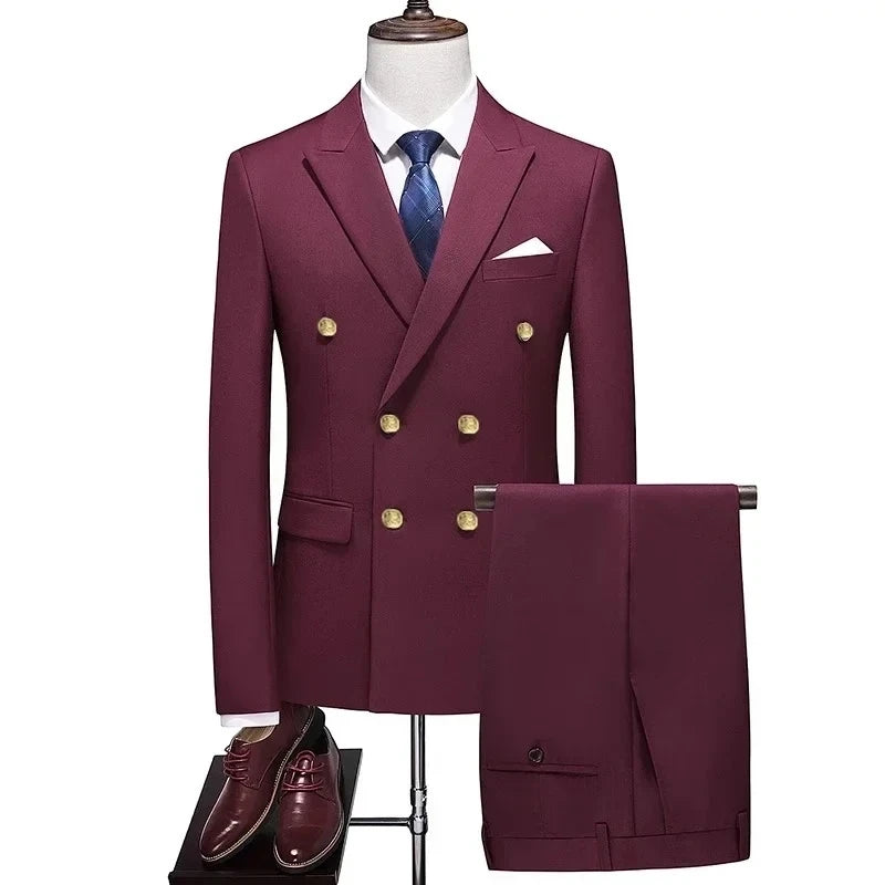 ATTICUS® Men’s Suit Two-Piece Set - Magnattos