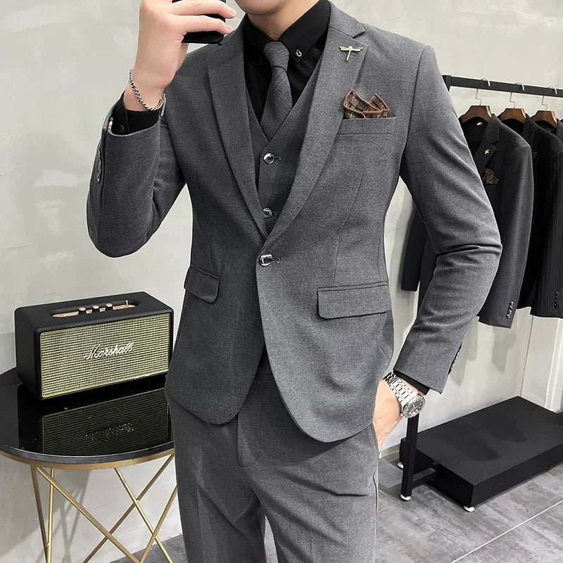 GIANLUCA® High-end 3 Piece Suit - Magnattos