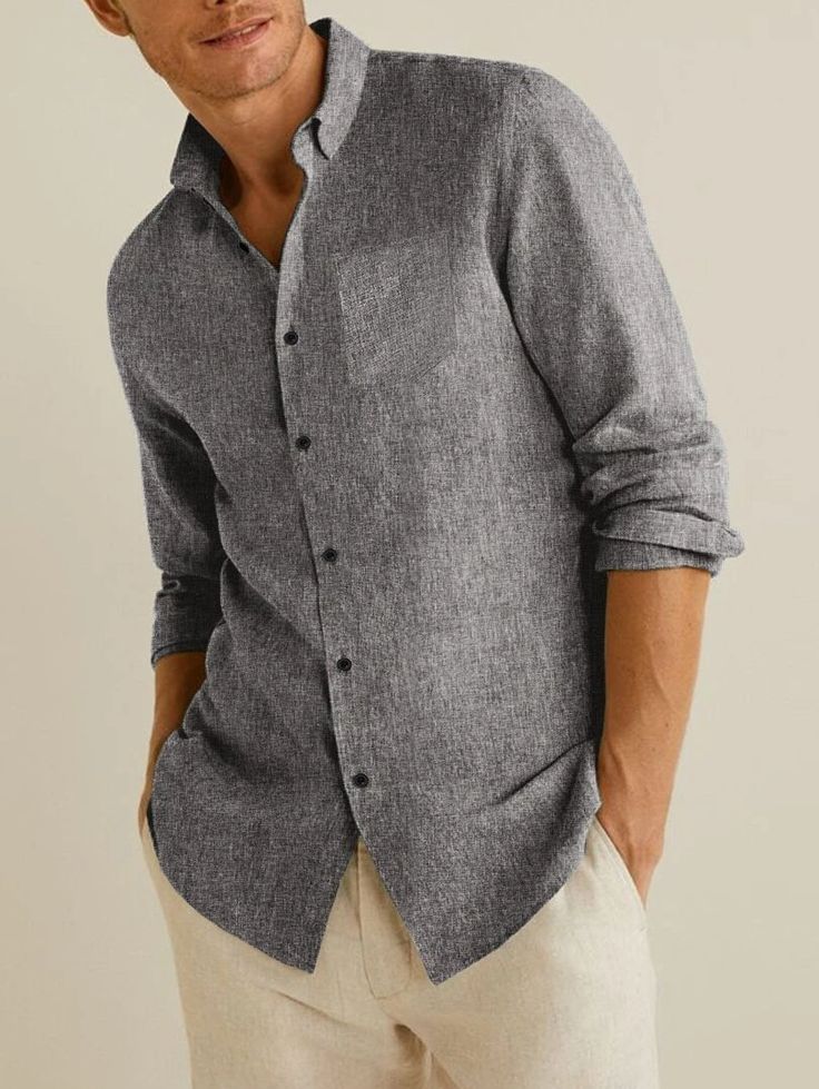 ESPARANO® Summer Linen Shirt - Magnattos
