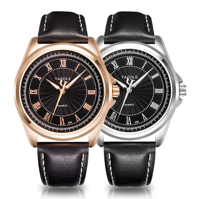 YAZOLE 2.0® Business Elegant Leather Watch - Magnattos