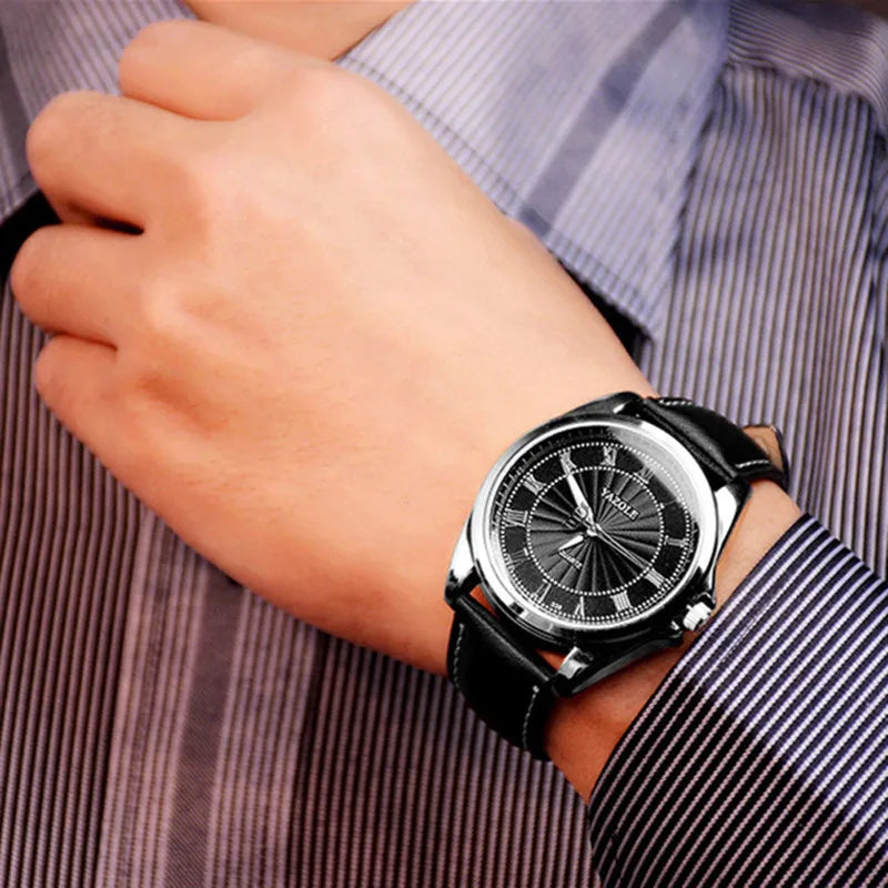 YAZOLE 2.0® Business Elegant Leather Watch - Magnattos