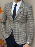 MONTCLARE® Houndstooth Plaid Blazer for Men