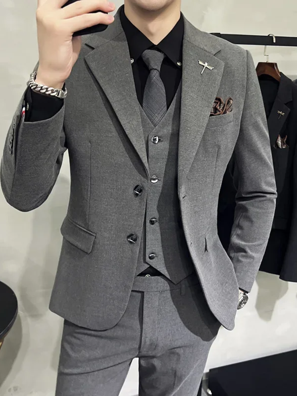 GIANLUCA® High-end 3 Piece Suit - Magnattos