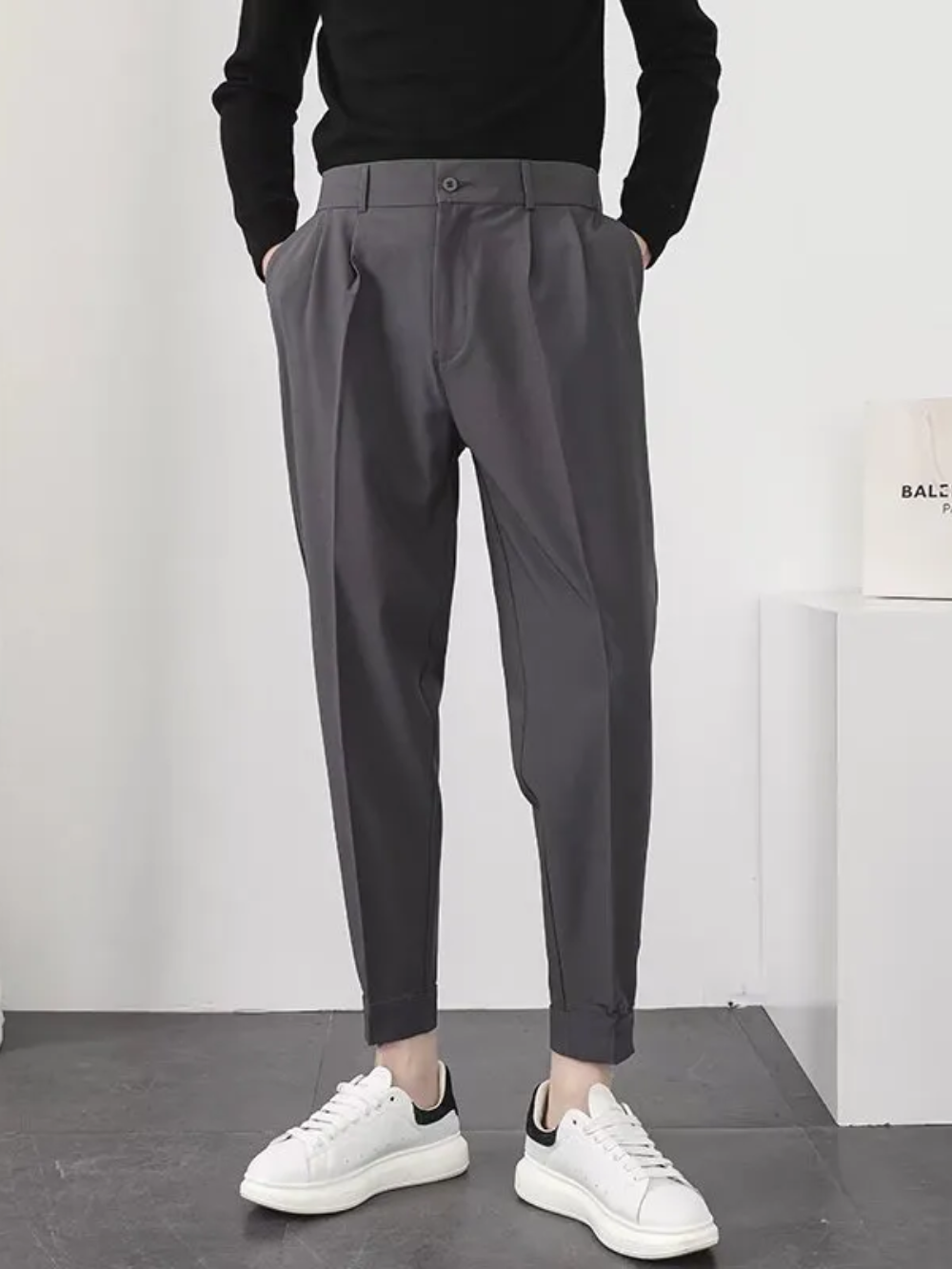 PEIXEIRA® Men Casual Pants With Elastic Waist - Magnattos