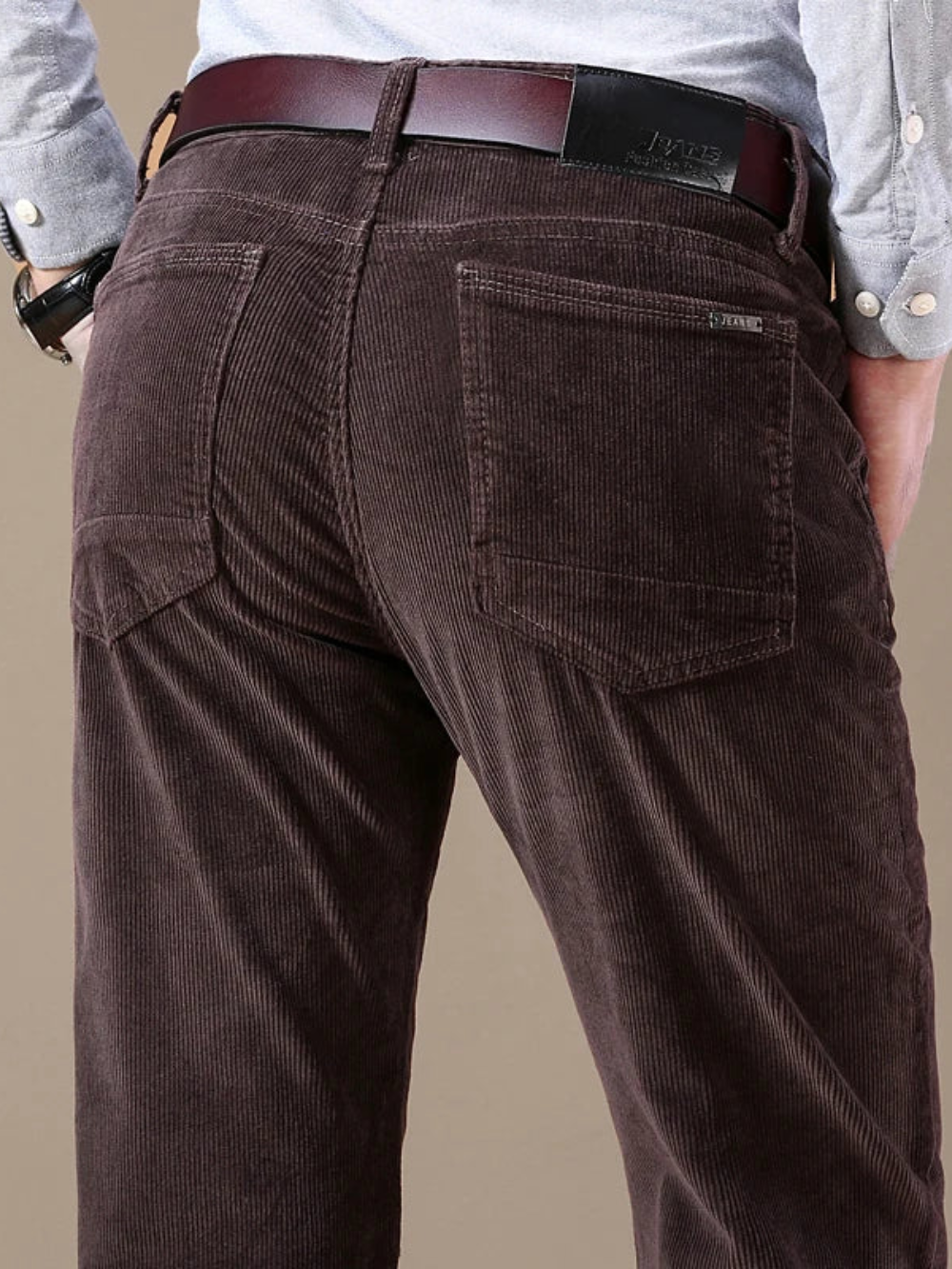 ROTHERHAM® Corduroy Stretch Trousers for Men - Magnattos