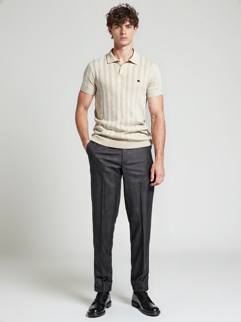 GUSTAV® Textured Polo Shirt - Magnattos