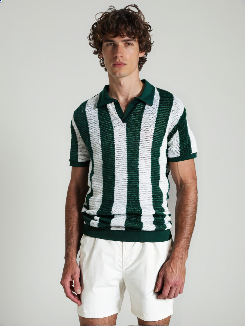 KOSTAS® Cotton Hollow Out Polo Shirt - Magnattos