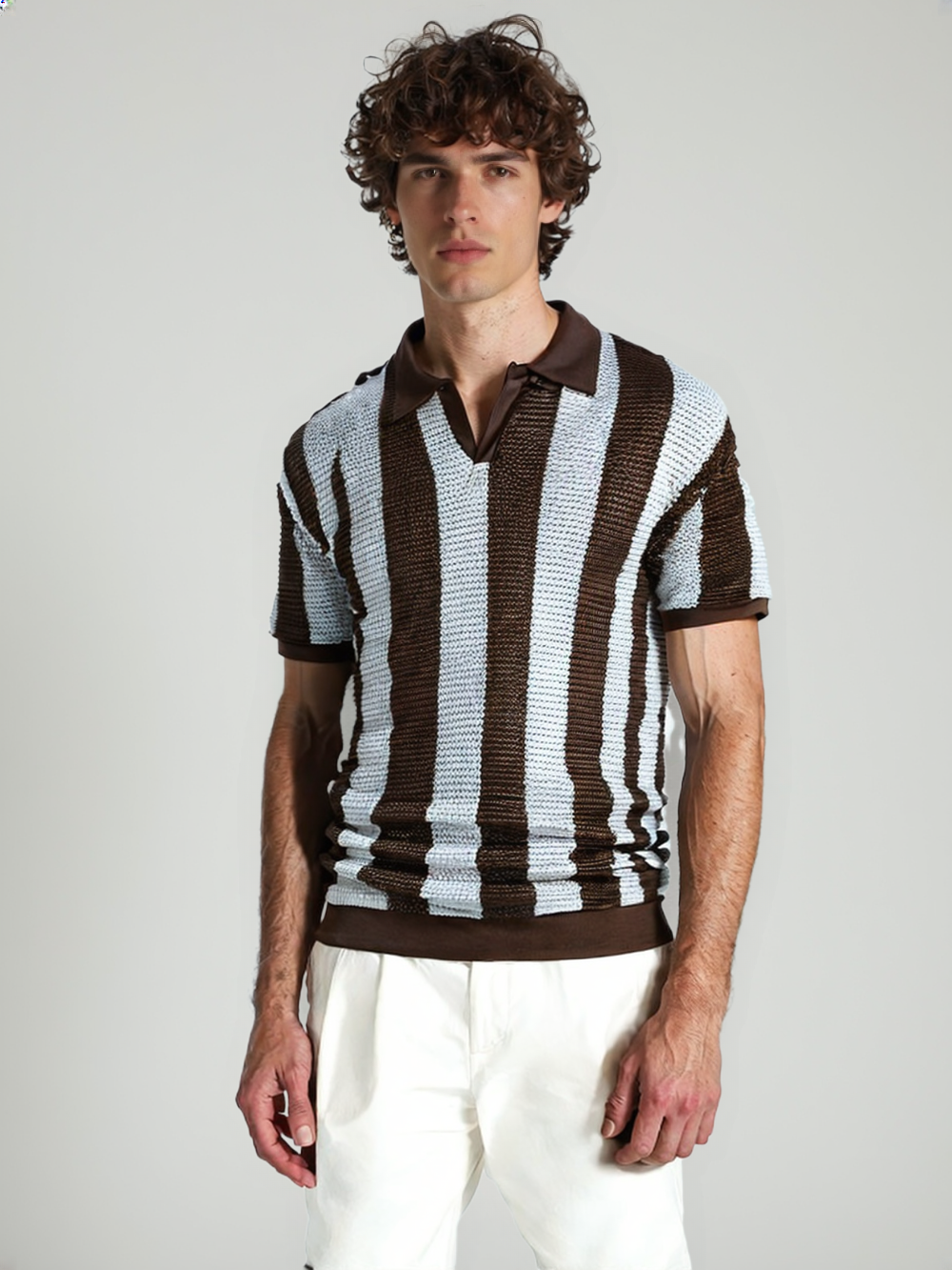 KOSTAS® Cotton Hollow Out Polo Shirt - Magnattos