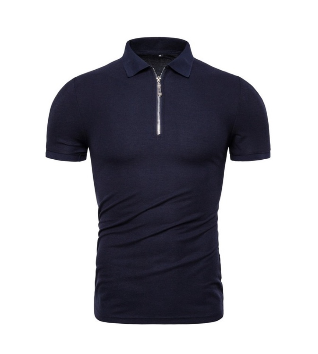 VICENZO® Men's Polo Shirt Collar Zipper - Magnattos