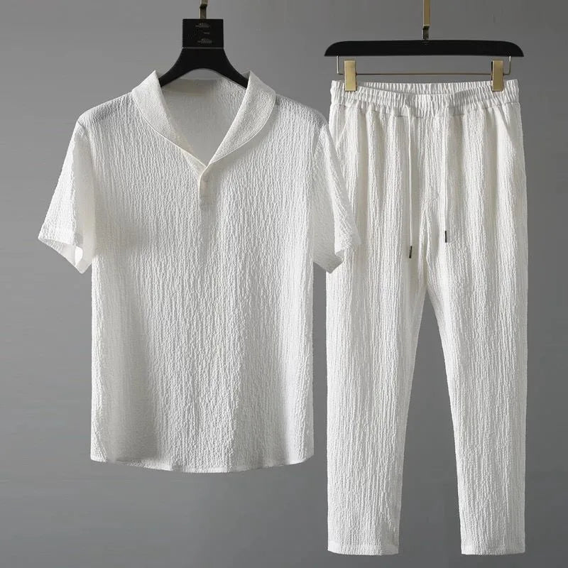 MACERATA® Summer T-shirt and Pants Set - Magnattos