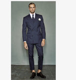 DARWIN® Striped Two-piece Wedding Groom Set