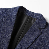 HENRIQUE® Slim Fit Casual Blazer – Men's Fashionable Business Suit Jacket