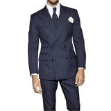 DARWIN® Striped Two-piece Wedding Groom Set