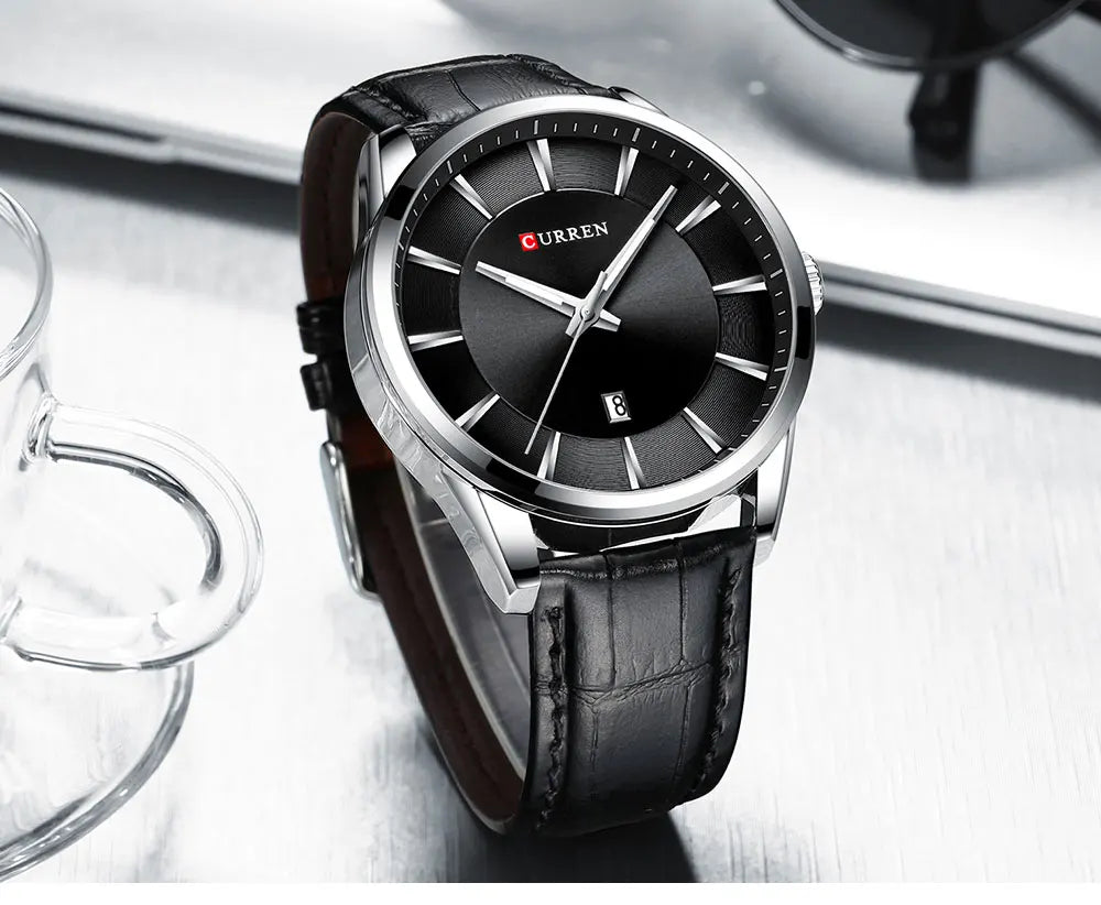 CURREN 2.0® Men's Elegant Leather Watch - Magnattos