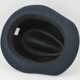BRAXTON® Autumn & Winter Men’s Fedora – Classic Plaid Jazz Bowler Hat