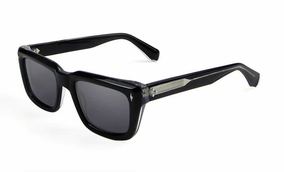 ESNERO® Crystal Acetate Square Sunglasses