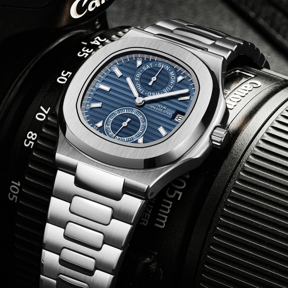 POEDAGAR 3.0® Luxury Men's Watch 2 Dials - Magnattos