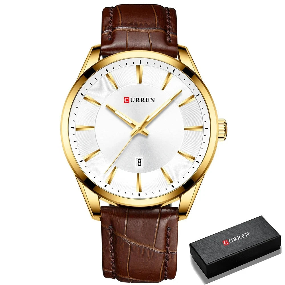 CURREN 2.0® Men's Elegant Leather Watch - Magnattos