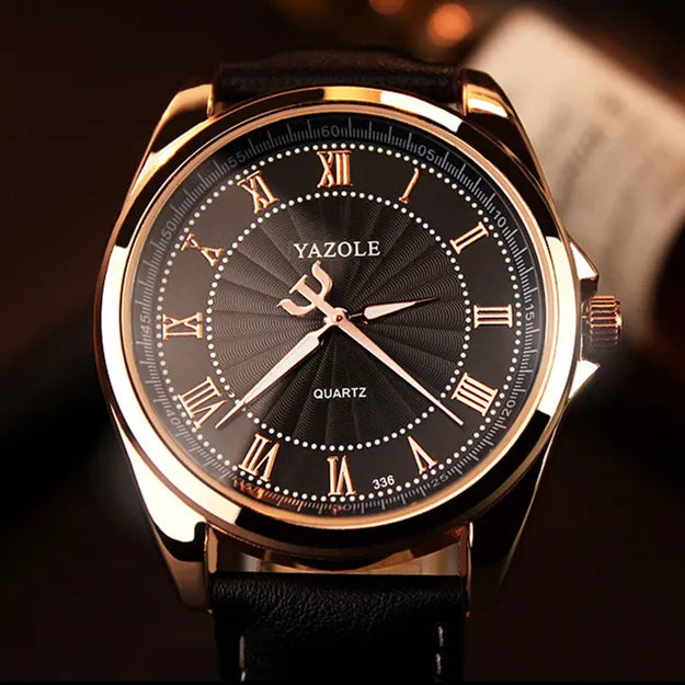 YAZOLE 2.0® Business Elegant Leather Watch - Magnattos