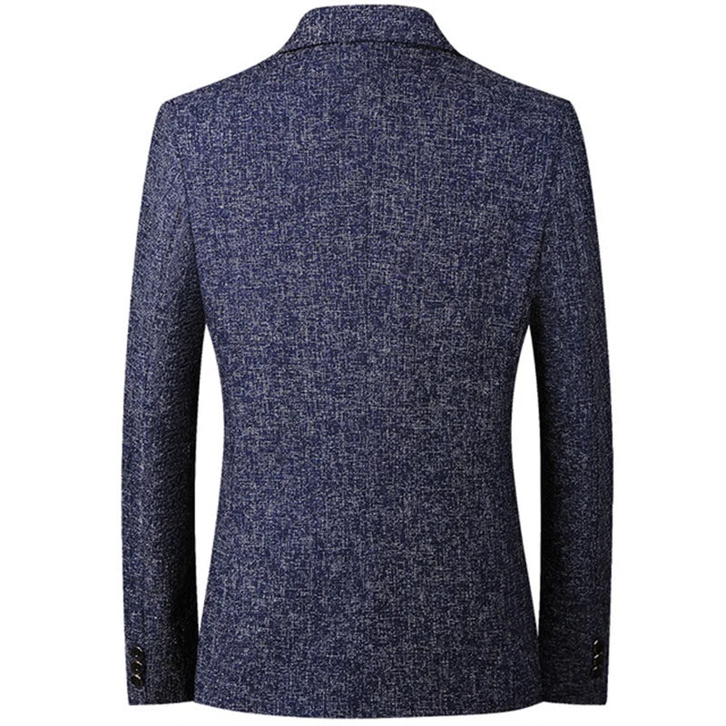 HENRIQUE® Slim Fit Casual Blazer – Men's Fashionable Business Suit Jacket - Magnattos