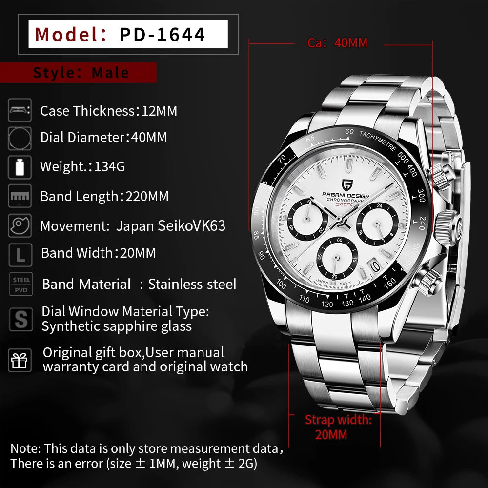 PAGANI 3.0® Men's Luxury Sport Watch - Magnattos
