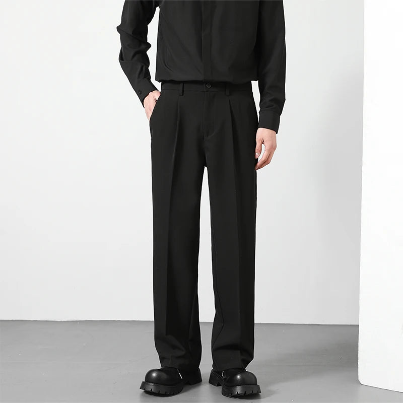BRINDISI® Loose Straight Drape Trousers