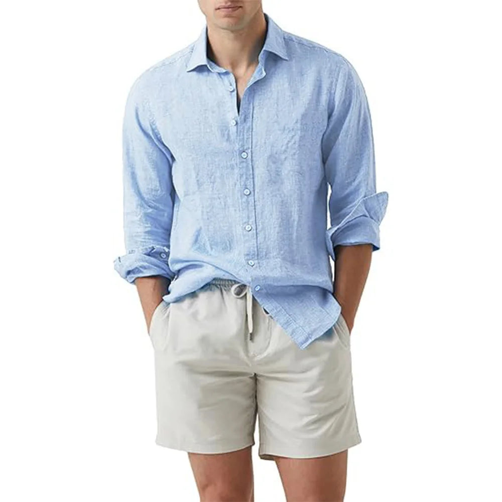 CHEN® Cotton Linen Shirts - Magnattos