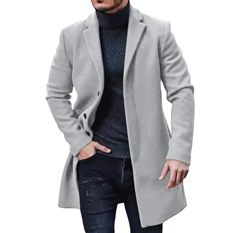 URBANNO® Solid Color Streetwear Jacket for Men - Magnattos