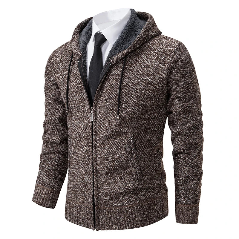 SERGEI® Sweater Grab Fleece Warm Zipper Cardigan - Magnattos