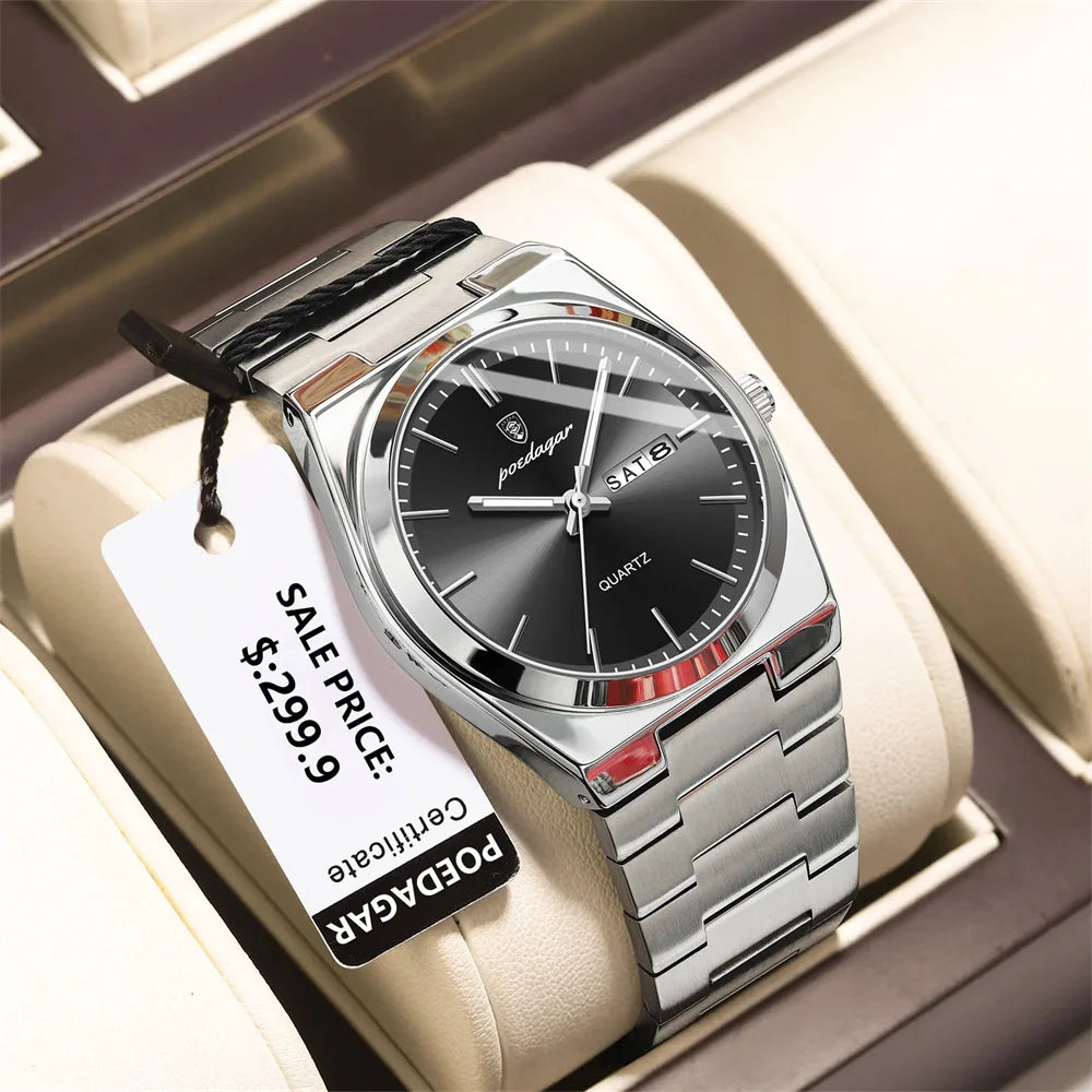 WATTFORD® Elegant Day Date Watch - Magnattos
