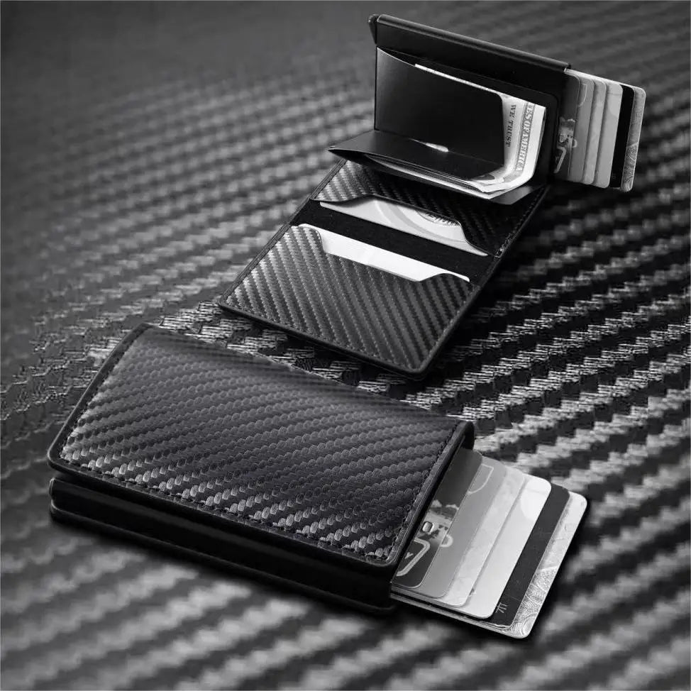 NERO® Minimalist RFID Blocking Card Holder Wallet for Men - Magnattos