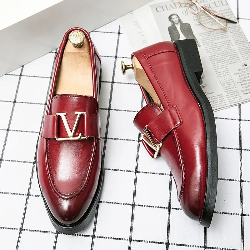 VITT® Men's Luxury Leather Shoes - Magnattos