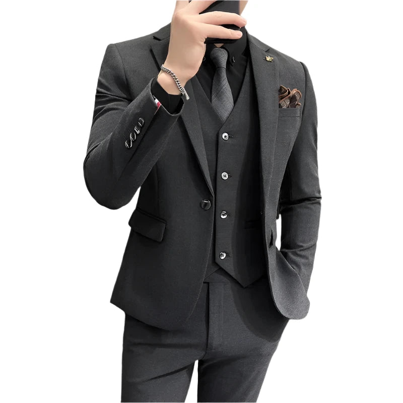 GIANLUCA® High-end 3 Piece Suit - Magnattos