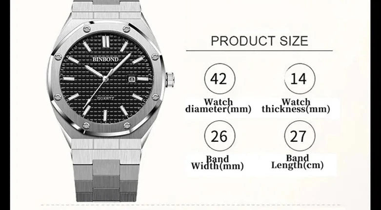 BINBONG® Sophisticated Modern Watch - Magnattos