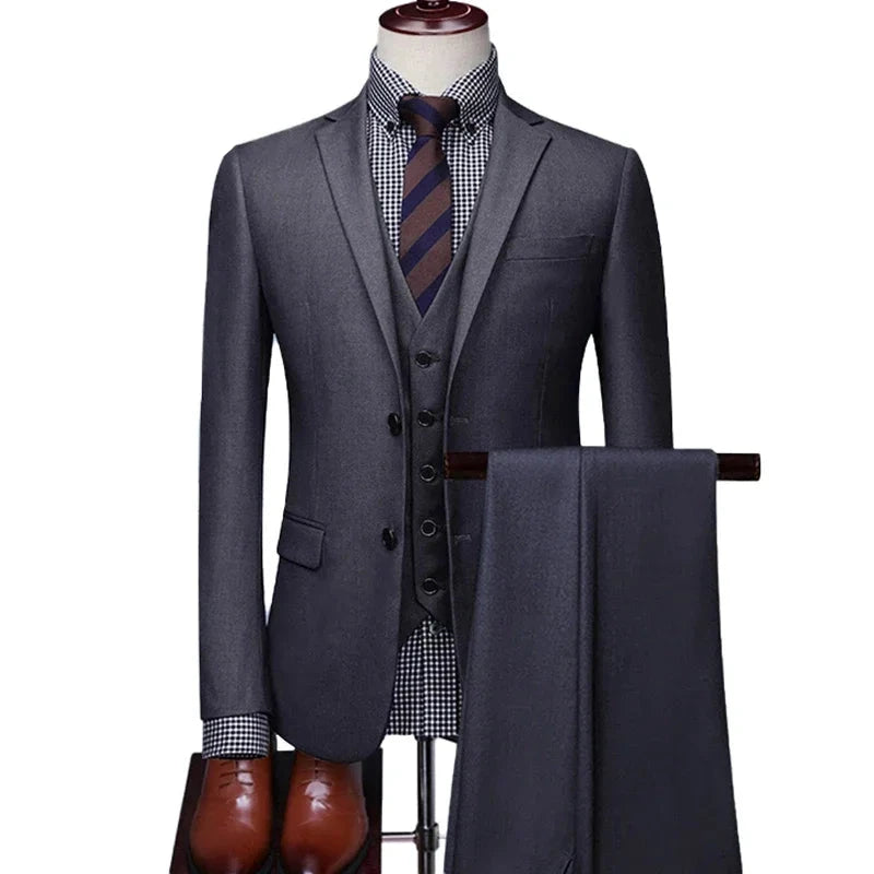 STRAVOS® High-end Formal Suit 3 Pieces - Magnattos
