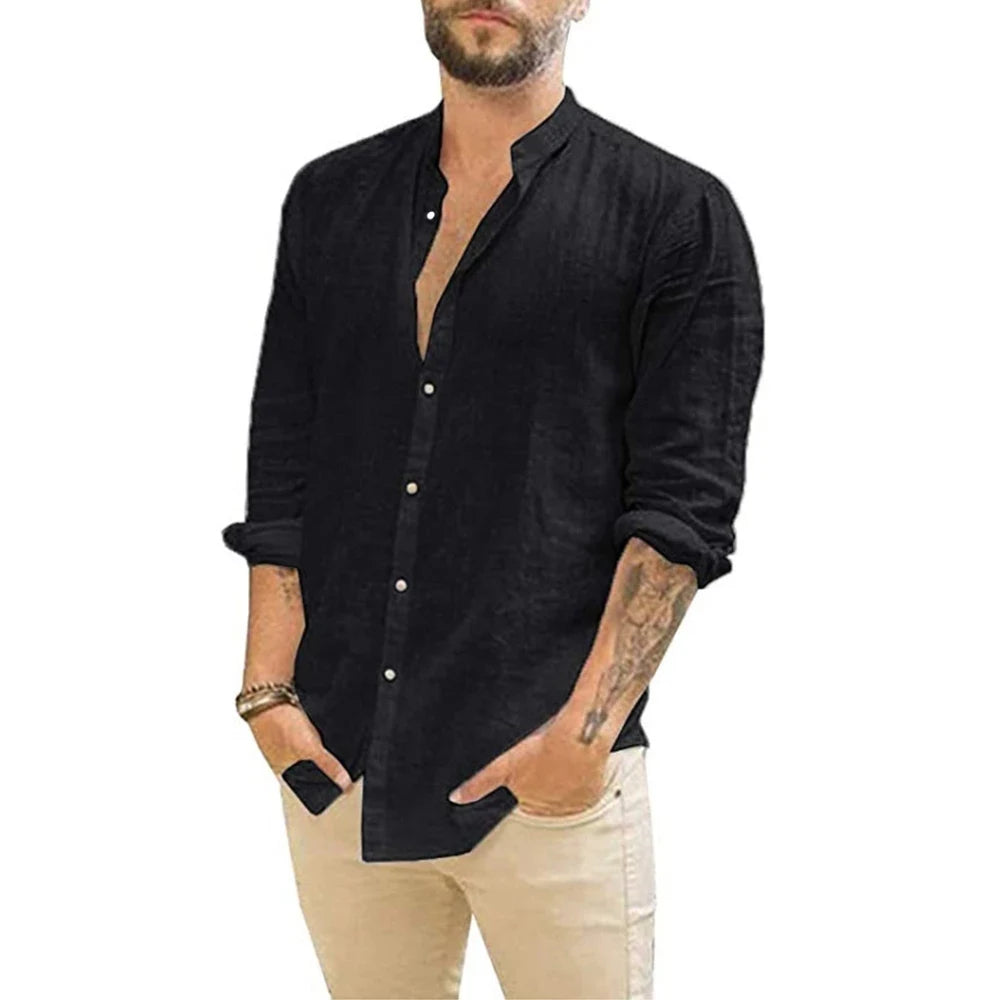 SAN MARINO® Cotton Linen Summer Shirt for Men´s - Magnattos